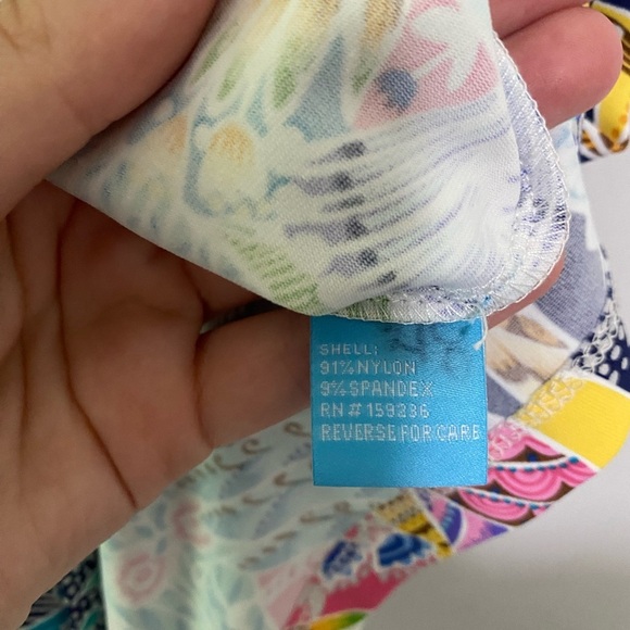 J.McLaughlin Sophia Print Knit Crew Neck Sleeveless Sheath Dress - Picture 4 of 4